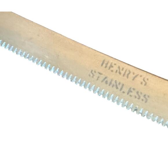 VTG Henry’s Tomato & Steak Knives Forgecraft USA Bakelite Style Handles Set - Picture 7 of 9